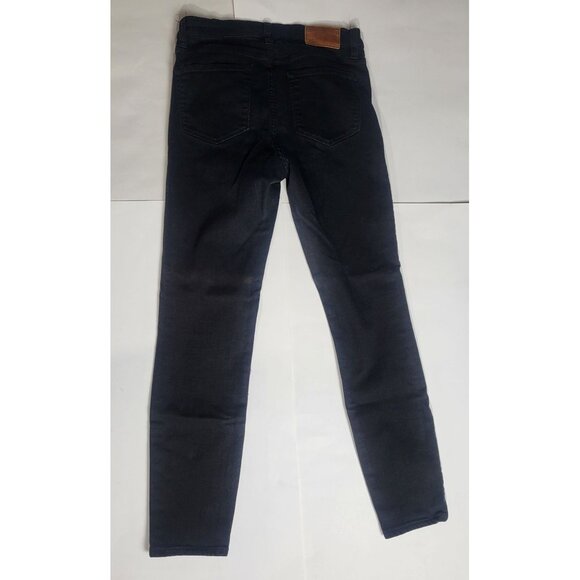 J. Crew Lookout Black High-Rise Skinny Denim Jeans Size 28 - Picture 5 of 11